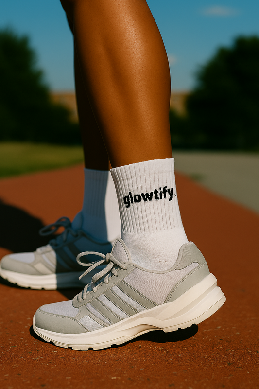 Glowtify Half-Crew Cotton Athleisure Socks Set
